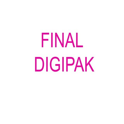 Final digipak