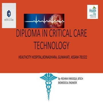 DIPLOMA IN CRITICAL CARE UNIT IN HOSPITAL