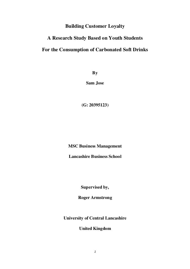 My Family Essay Sample Dissertation On Customer Satisfaction And Loyalty Respect Essay For Students also All Summer In A Day Essay Loyalty Essays Dissertation On Customer Satisfaction And Loyalty Essay Over Population