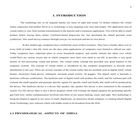 digital scent technology 