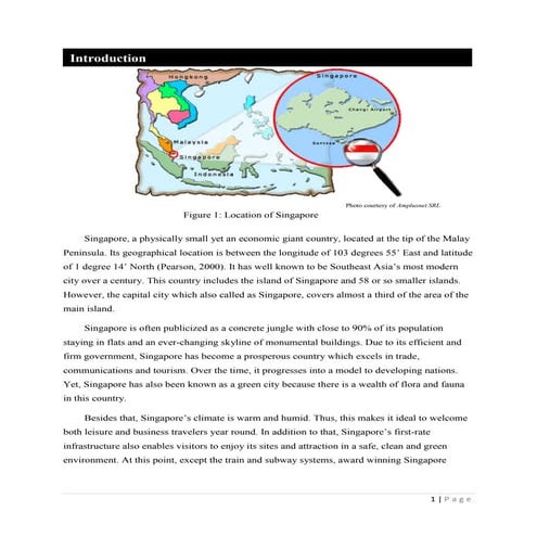 Case Study of Changi Airport,Singapore