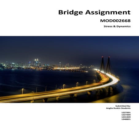 Paper Bridge - Design, FEA & Construction