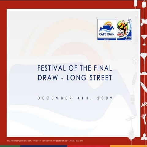 Final Draw - 4 December 2009 | PPT