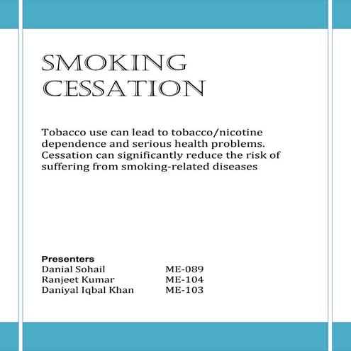 Why you should quit smoking | PDF