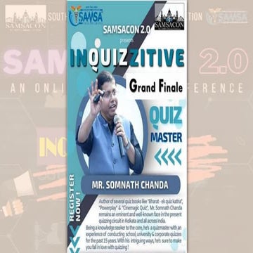 Samsacon Quiz 2020 - Grand Finale