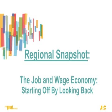 Final Jobs and Wages Snapshot Slide Deck2024 | PDF