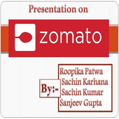 All about Zomato