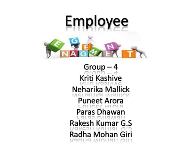 Employee engagement