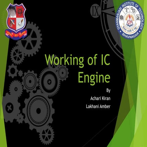 4 STROKE PETROL Engine | PPTX