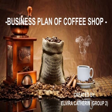 Business Plan of Coffee Shop