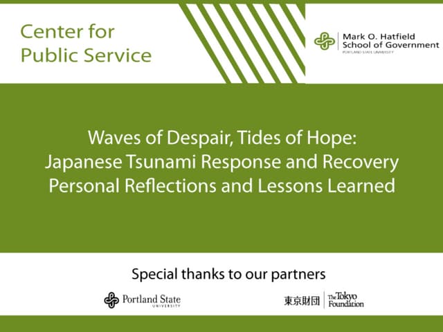 Waves of Despair, Tides of Hope - English