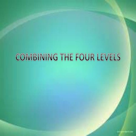 Four Levels Of Translation