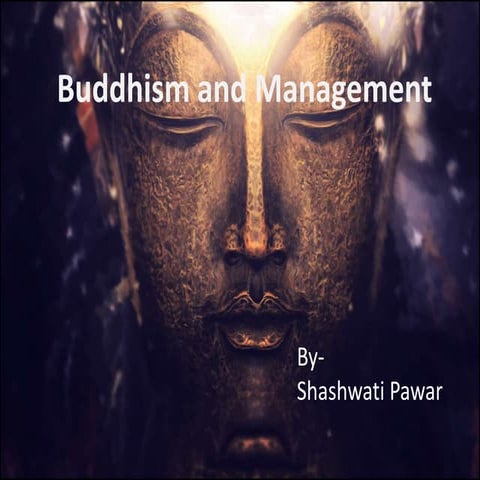 Teachings of Buddhism in Management 