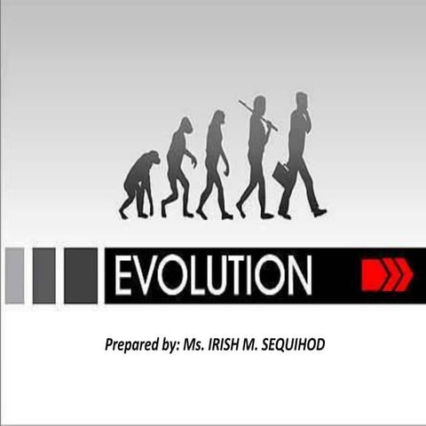 Evolution (A Consolidated PPT)