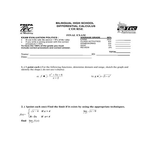 Final exam mariluz 1