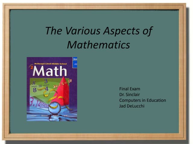 Final exam powerpoint