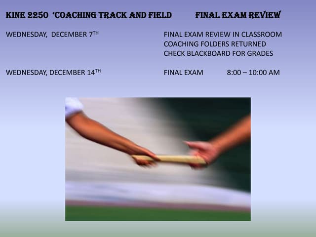 Final exam review blackboard (1) | PPT