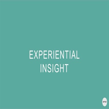 Experiential Insight