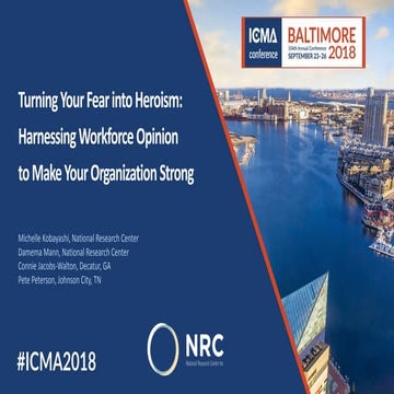 Harnessing Workforce Opinion to Make Your Organization Stronger