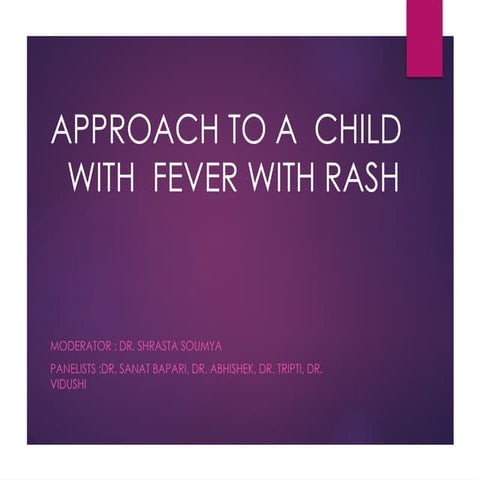 rashes - different types of rashes & diagnosis | PPTX