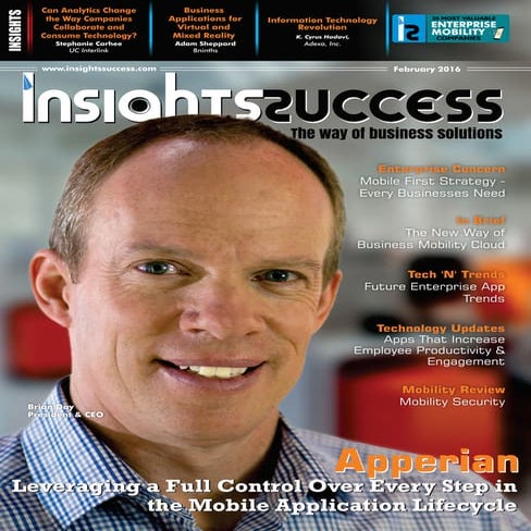 Insights successs 20 Most Valuable Enterprise Mobility Companies