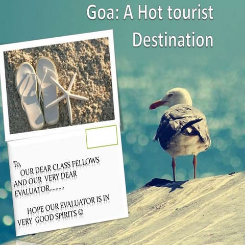 GOA-tourist destination--consumer perspective