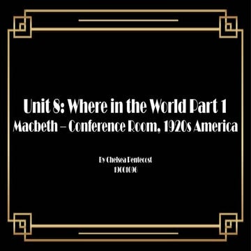 Final formative unit 8 presentation