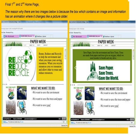 Final front home page 1 and 2