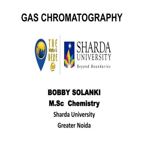Gas Chromatography | PPT