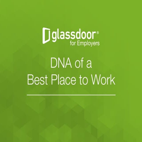 The DNA of a Best Place to Work