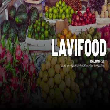 Young Marketers Graduation - Lavifood - Nhóm 3