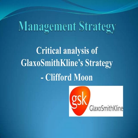 Final group presentation