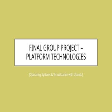FINAL GROUP PROJECT – Platform Technologies.pptx