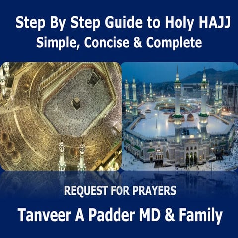Step by Step Guide to Holy Hajj /Haj