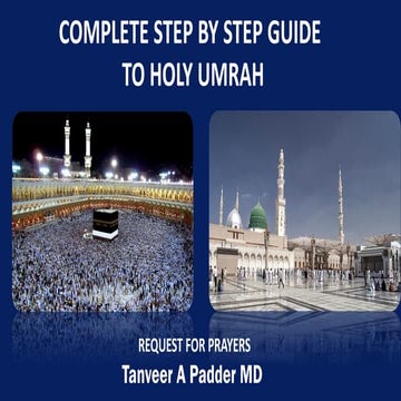 Step By Step Guide to Holy Umrah