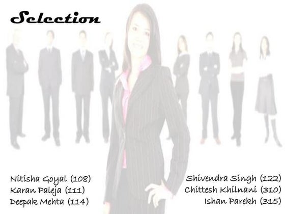 Selection & Recruitment in HRM