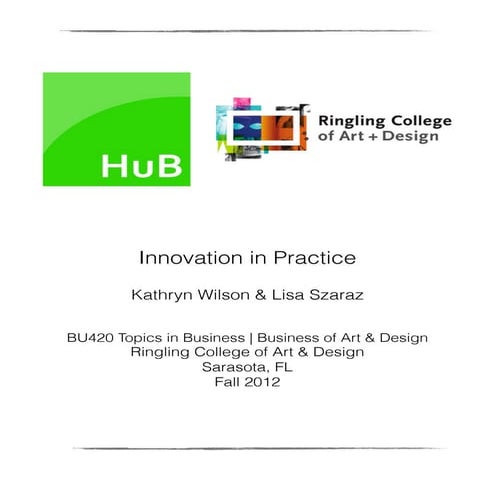 Innovation in Practice