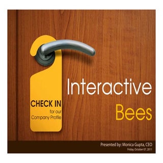 Interactive Bees Corporate Presenta...