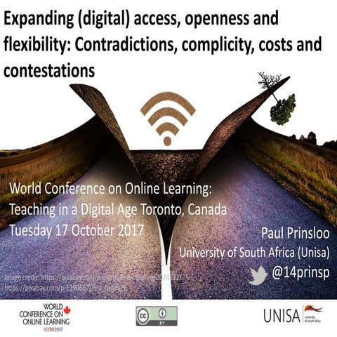 Expanding (digital) access, openness and flexibility: Contradictions, complic...