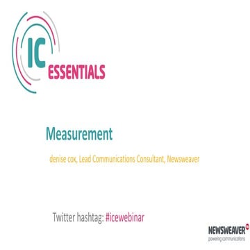 Internal Communication Essentials: Measurement