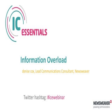Information Overload: Internal Communication Essentials 