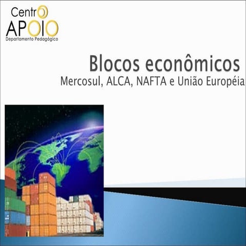 www.AulasDeGeografiaApoio.com  - Geografia – Blocos Econômicos