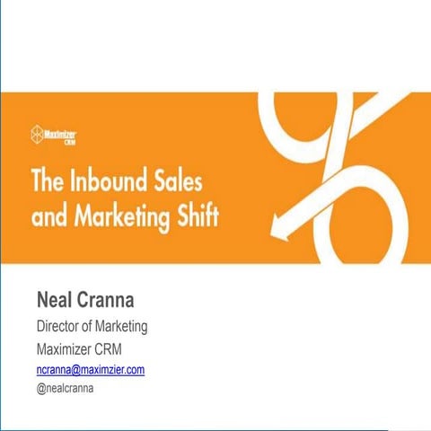 Webinar How the ‘Inbound World’ has Changed Marketing and Sales