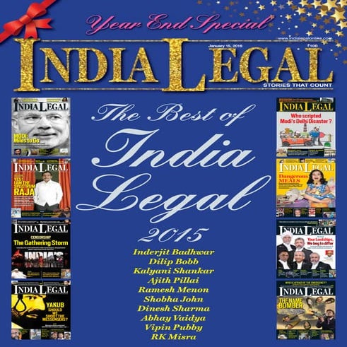 India legal 15 january 2016
