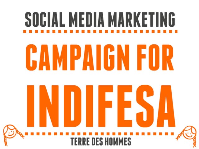 Indifesa 2014_ draft of social media campaign 