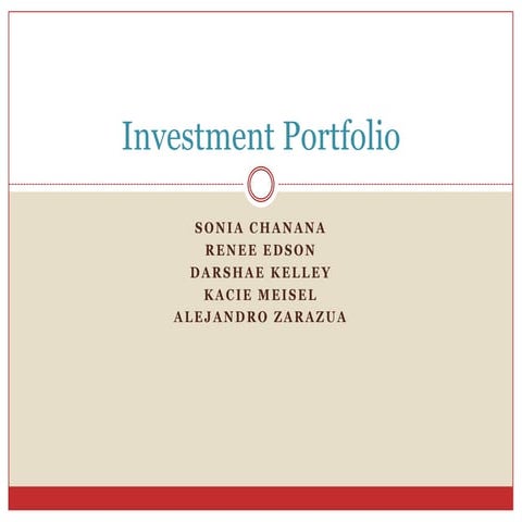 Investment Portfolio
