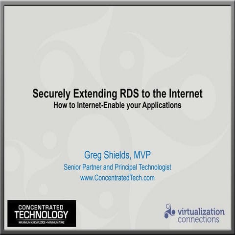 Remote Desktop Services Component Architecture | PDF