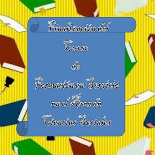 Finalización del curso de ciencias ...