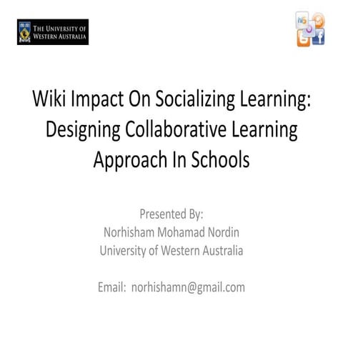 Wiki Impact On Socializing Learning