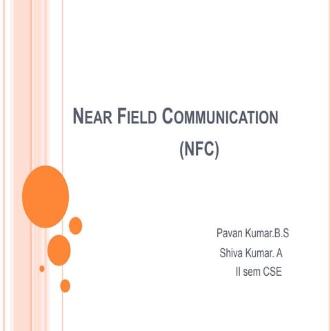 Near Field Communication (NFC)